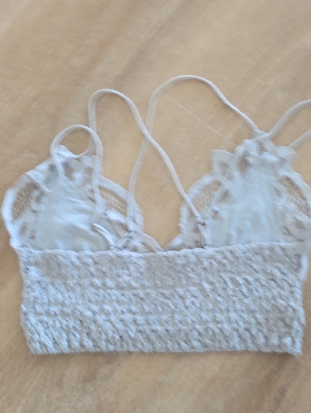 Free People Bralette Trio - Blue, Black, Grey - Picture 5 of 7